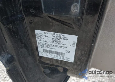 2005 Ford F-150 Stx/Xl/Xlt из США, поврежденный, VIN 1FTRX12W95NA56345